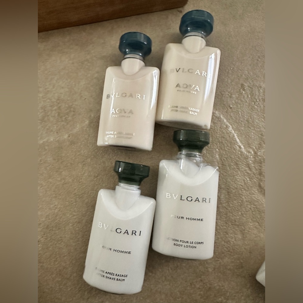 BVLGARI Homme Travel Set - Brand New after Shave and lotion